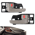 1 Pair Interior Door Handle for Toyota Tundra (2000–2006) Front Left+Right
