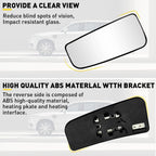 Heated Glass Mirror for Ford F150 (2015–2020) Left Driver Side Replacement