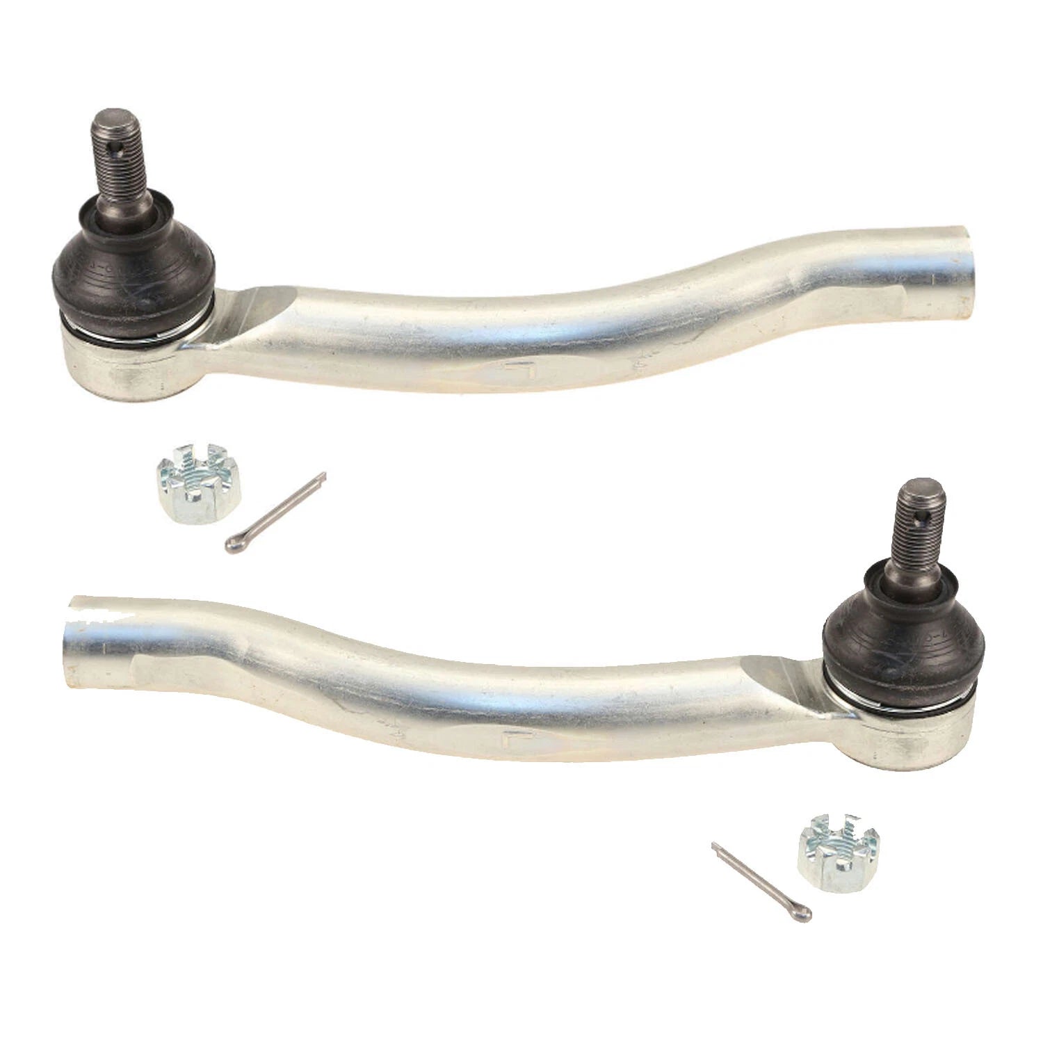 Set of 2 Front Outer Steering Tie Rod Ends for Toyota Lexus (OEM)