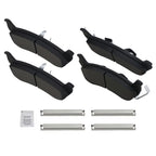 Set of 4 Rear Ceramic Brake Pads for Ford Crown Victoria/Ranger (1992–2011)