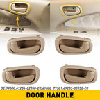 Set of 4 Front Door Handles for Toyota Corolla (1998–2002)