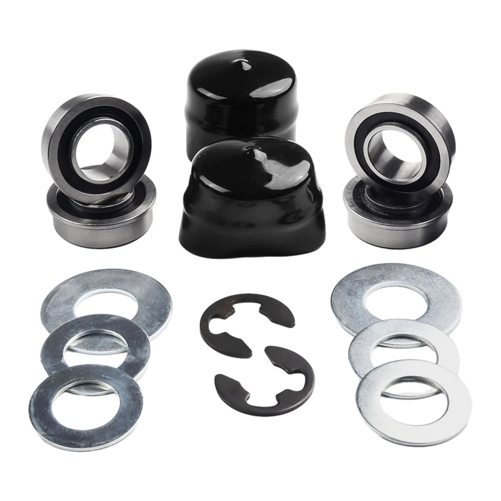 Set of 4 Front Wheel Bushing to Bearing Conversion Kit 19mm ID for YTH22V46 YTH24V48