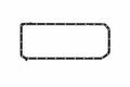 Engine Oil Pan Gasket for BMW M3, 325i, Z3, Z4, 325Ci (1992–2006) 11131437237