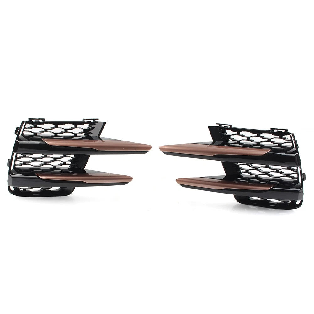 2X Front Bumper Fog Lamp Grille Cover for Land Rover Range Rover Velar (2017–2022)