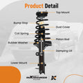 Front & Rear Struts w/Coil Springs for Hyundai Tucson (2005–2009) 172222