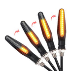 2X LED Turn Signal Indicators for Kawasaki Ninja Vulcan Versys Z900 (12V)