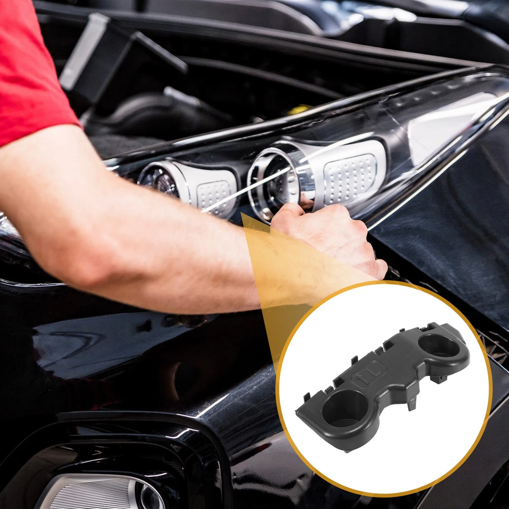 LH Front Bumper Support Bracket for Nissan Kicks (2018–2019) 1 Pc Black ABS
