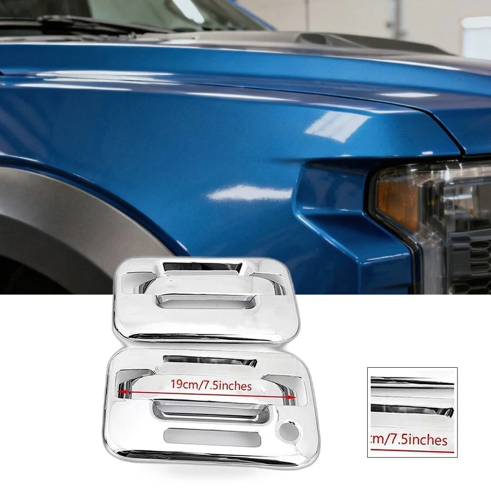 Chrome Door Handle Cover Trim for Ford F-150 Raptor (2010–2023)
