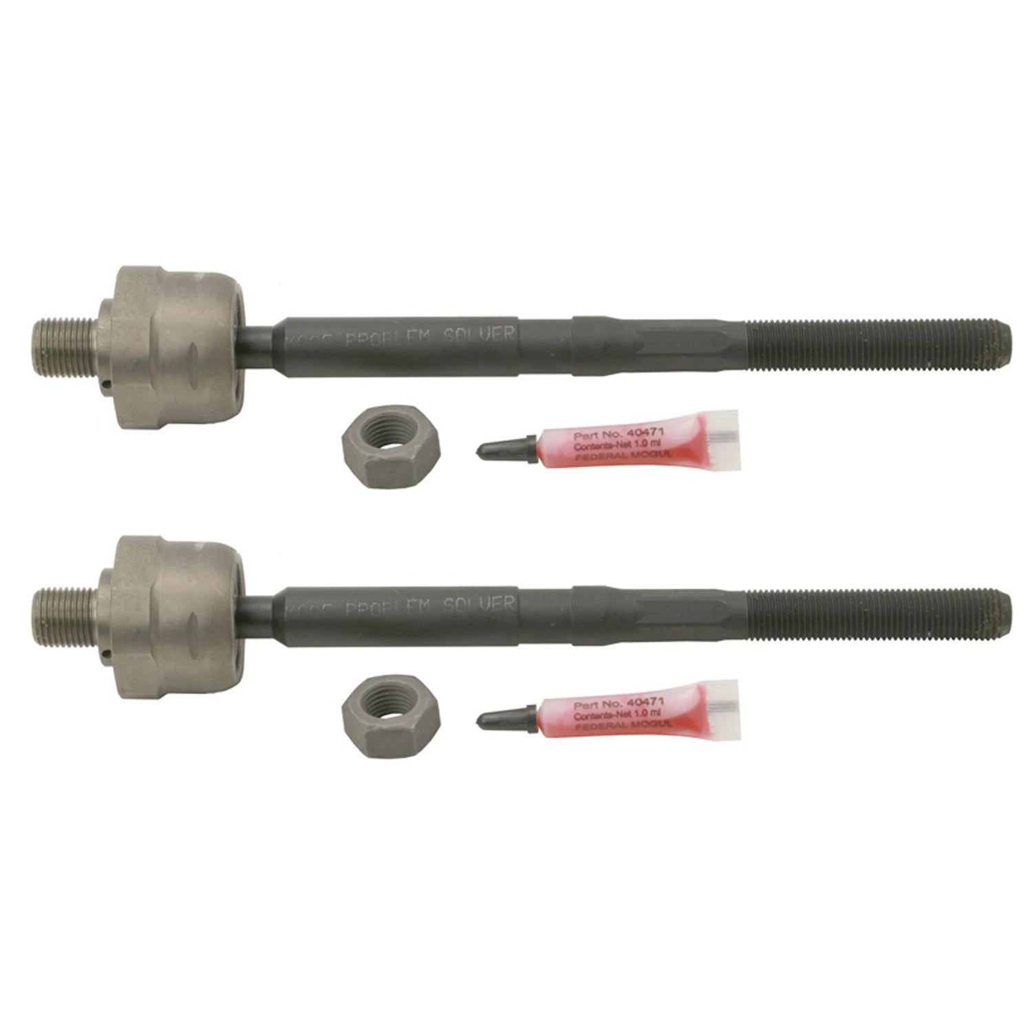 Set of 2 Front Inner Steering Tie Rod Ends for Mercedes W212 E250 E350 E400 E63 AMG