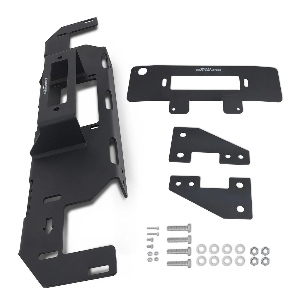 Hidden winch plate for Ford F-150 (2015–2020)