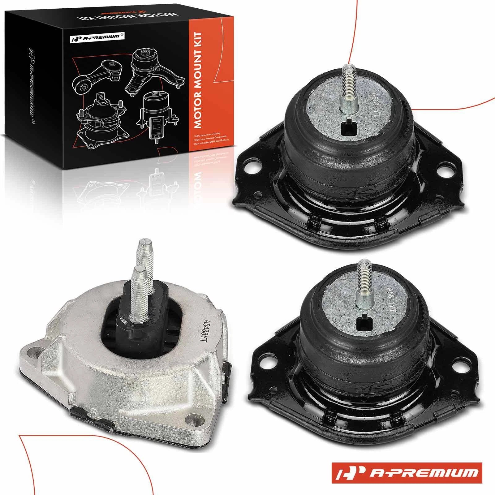 3X Engine Motor & Transmission Mount for Jeep Grand Cherokee (2011–2021)
