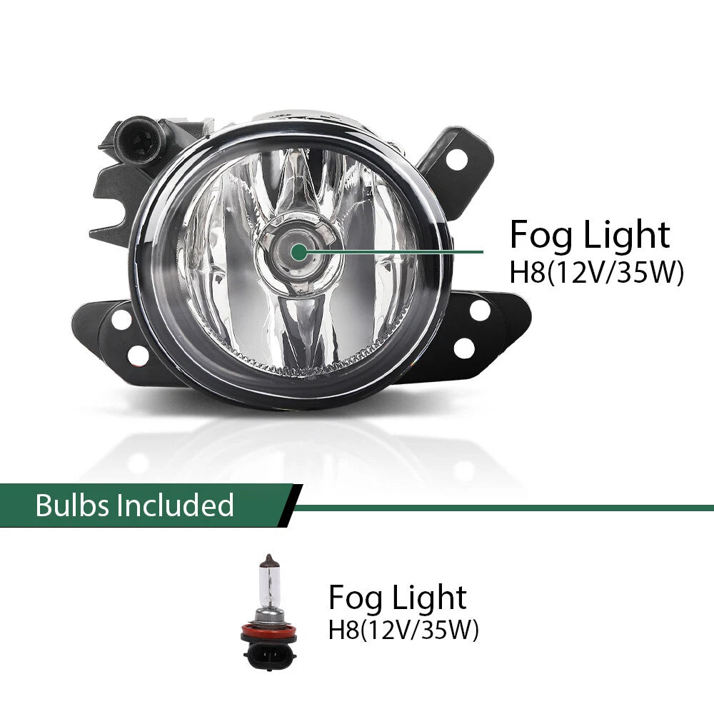 Halogen Fog Lights for Mercedes-Benz (2006–2014)