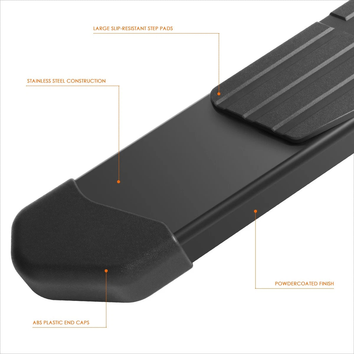 Set of 2 Side Step Nerf Bars for Toyota Tundra CrewMax (2022–2024)