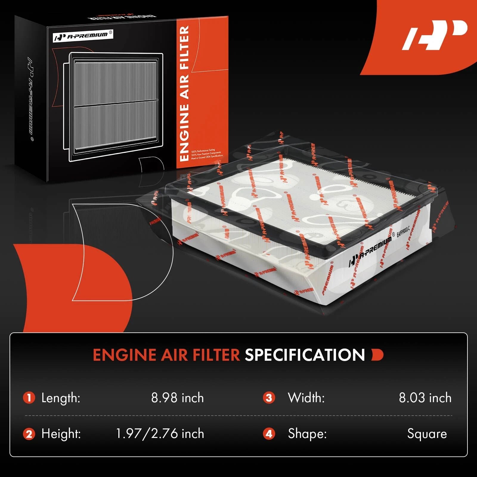Engine Air Filter for BMW 320i 328i 328d xDrive (2012-2018)