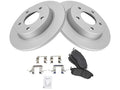 Rear Brake Pad and Rotor Kit for Mazda 3 (2004–2005) TP569GC