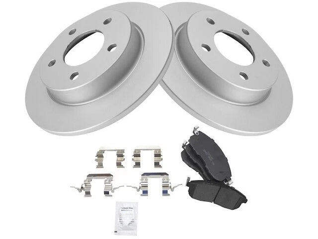 Rear Brake Pad and Rotor Kit for Mazda 3 (2004–2005) TP569GC