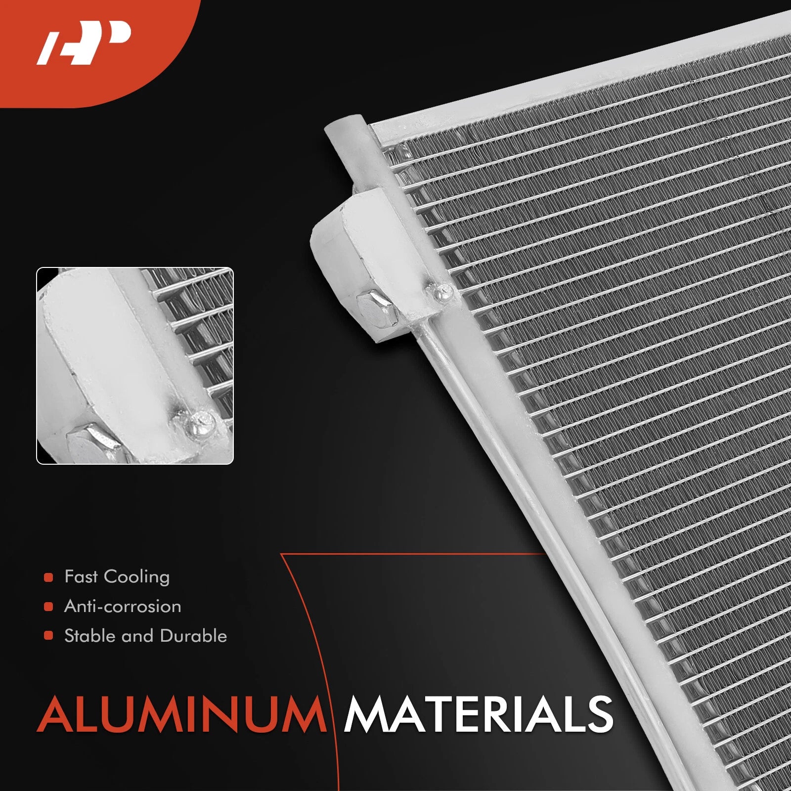 A/C Condenser with Receiver Drier for Mercedes-Benz Metris (2016–2020)