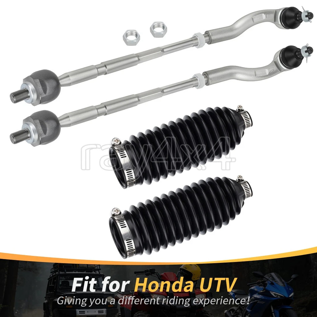 Tie Rod End Kit w/ Boot for Honda Pioneer 1000-5 SXS1000M5 (2016–2021)