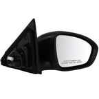 Right Side Mirror for Nissan Sentra (2020) - Power, Manual Fold, Black