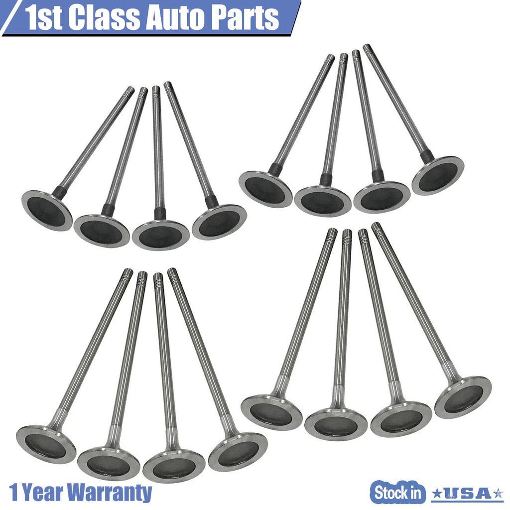 16PCS Intake Exhaust Valves Kit for Mini Cooper S R56 (2007–2013) Turbo