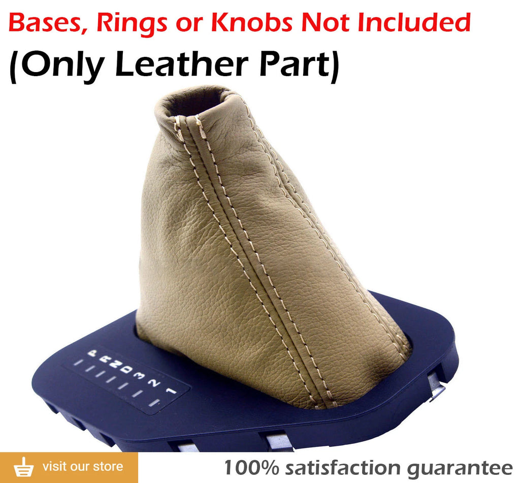 Leather Shift Boot Cover for BMW E39 (1996–2003) Beige