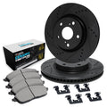 2X Brake Disc and Pad Kits for BMW 330, 328