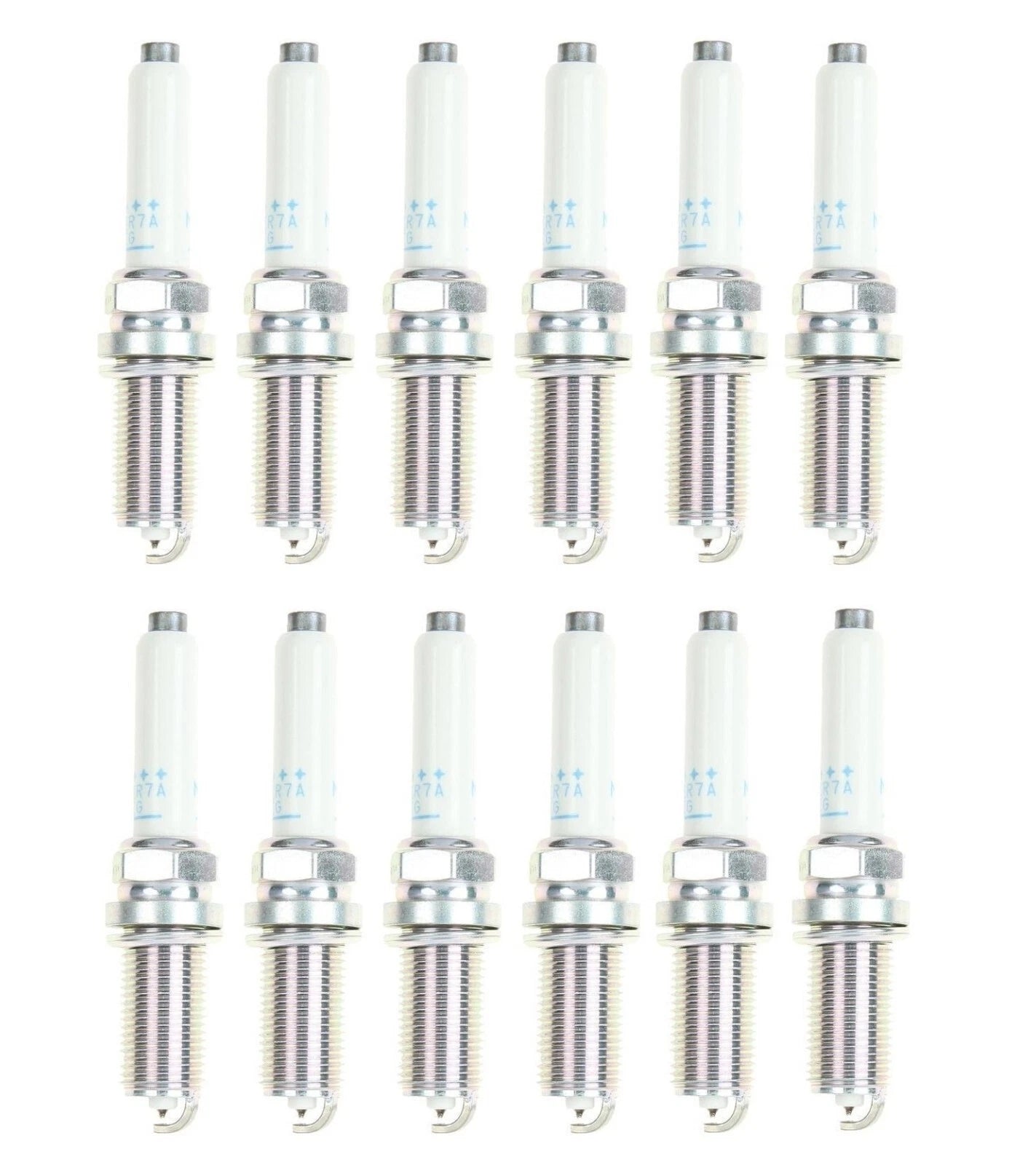 Set of 12 NGK Laser Platinum Spark Plugs Gap 0.032 for Audi VW (2000–2023)