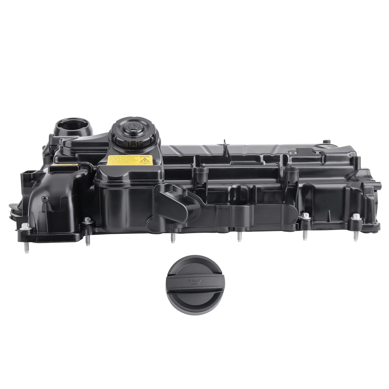 Valve Cover with Gasket & Oil Cap for BMW 320i 328i 528i X3 X5 Z4 X1 (2012–2017)