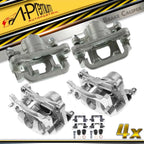 Set of 4 Disc Brake Calipers with Bracket for Nissan Altima (2013–2018)