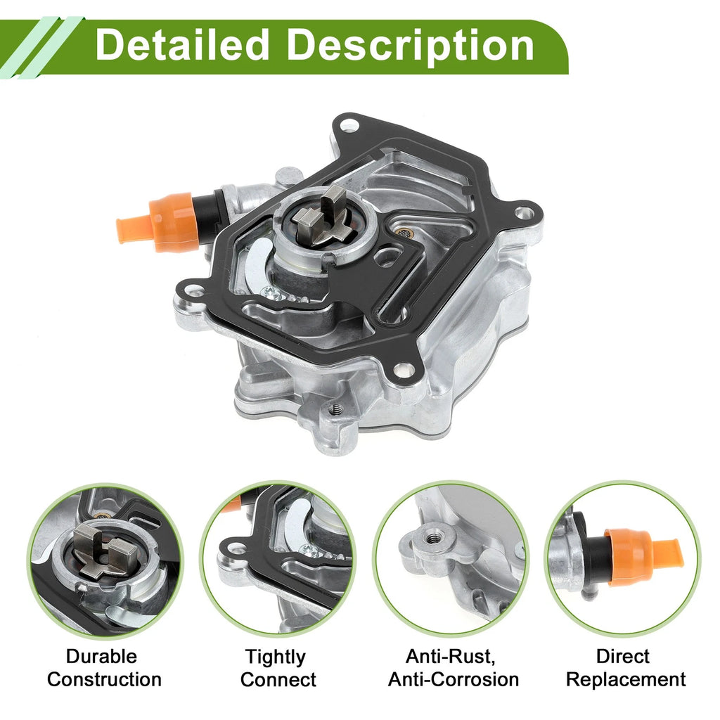 Brake Vacuum Pump No. 2701800901 for Mercedes-Benz C300 (2015–2017)