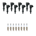 Set of 8 Ignition Coils & Spark Plugs for Dodge Aspen Dakota 4.7 V8 (2007–2010)
