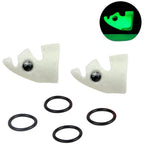 Squid Jig Glow Egi Sinker Set of 4 (7g, 10g, 15g, 20g) for Sea Fishing