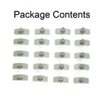 Set of 4 Retainer Moulding Clips for Car Truck
