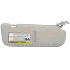 Sun Visor Driver Left Gray LH for Hyundai Elantra (2011–2015) 852103X000TX