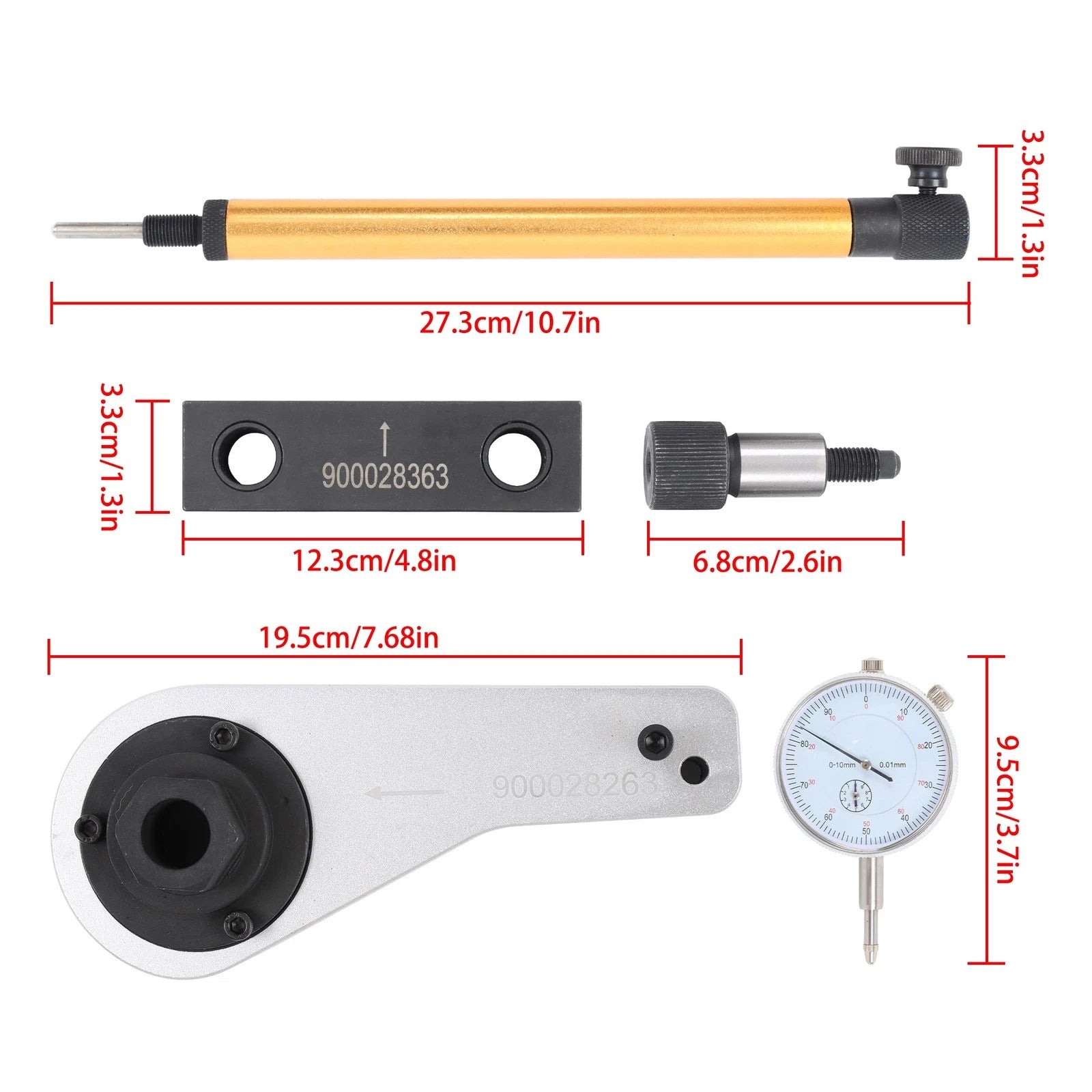 Timing Crankshaft Locking Tool for Maserati Quattroporte Ghibli Levante (2014–2023)