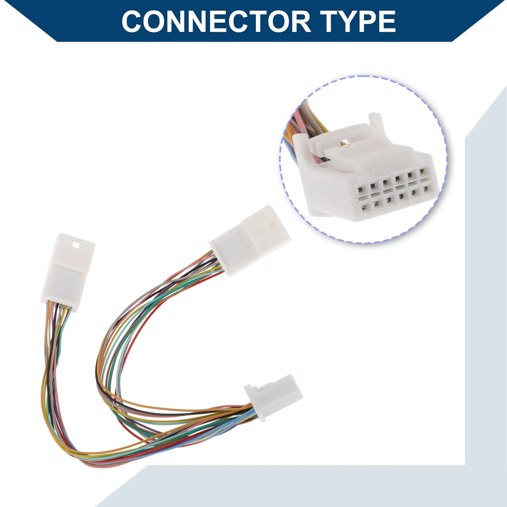 Stereo Radio Harness 12 Pin for Volkswagen Audi Seat Skoda 