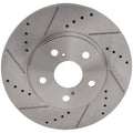 Front & Rear Brake Disc Rotors for Toyota Sienna (2004–2010)