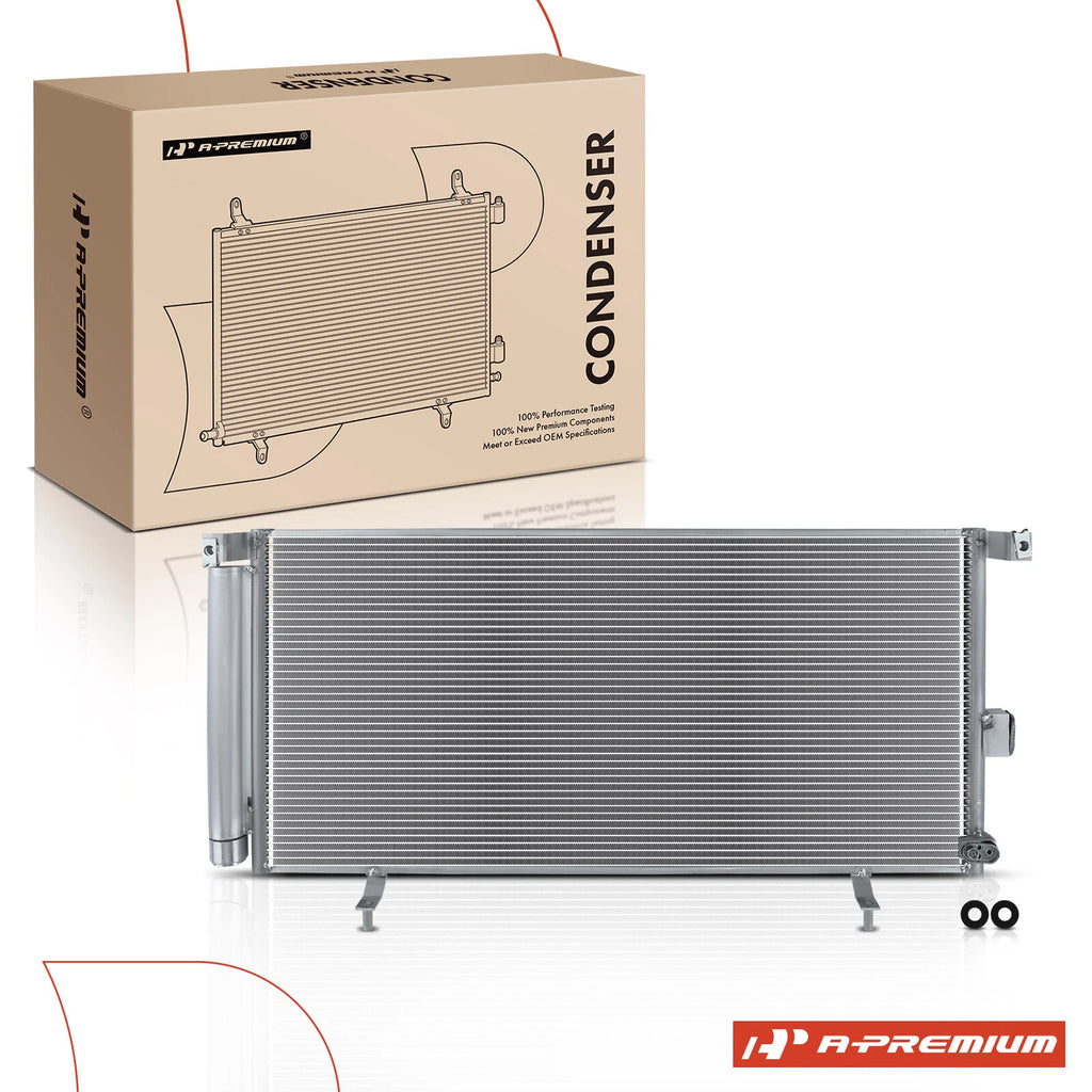 A/C Condenser with Receiver Drier & Bracket for Subaru Legacy (2010–2014)