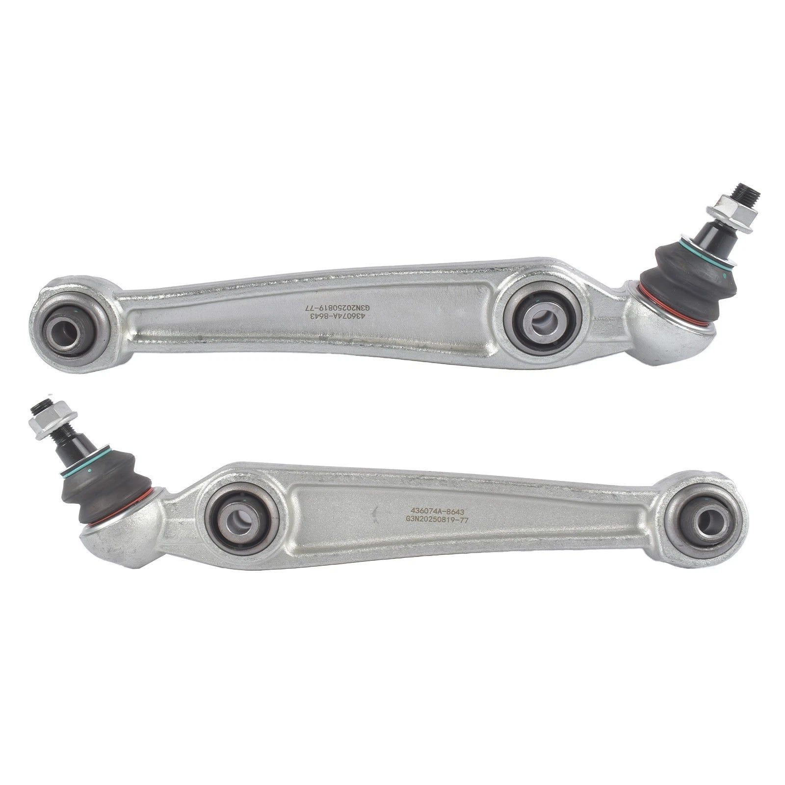 Set of 2 Front Lower Rearward Control Arms w/ Ball Joint for BMW X5 X6 (2007–2014)