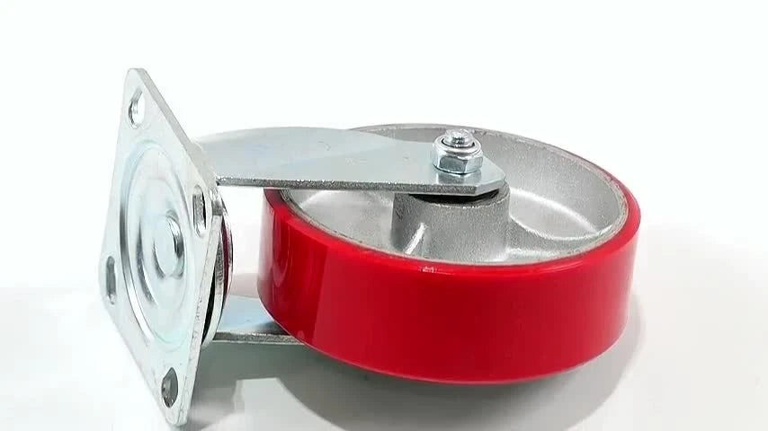 Set of 4 Heavy Duty 6" Swivel Caster Wheels (Industrial)