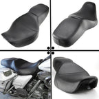 One Piece Driver & Passenger Seat for Harley Road King FLHR FLHP (1997–2007)