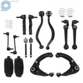 Set of 2 Front Upper Lower Control Arms for Ford Fusion (2010–2012)