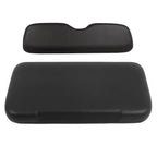 Set of 2 Black Front Seat Cushions for EZGO Medalist TXT (1993–2013)