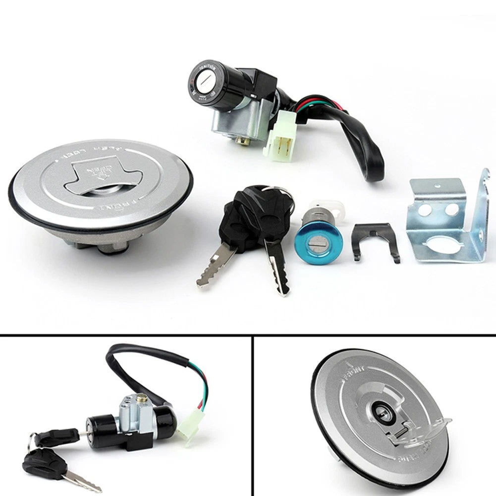 Ignition Switch Lock Set with Fuel Gas Cap for Honda GROM125 (2014)