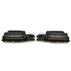Black Rubber Pilot Footpeg Footrest for Harley Breakout FXBR (2018–2019)