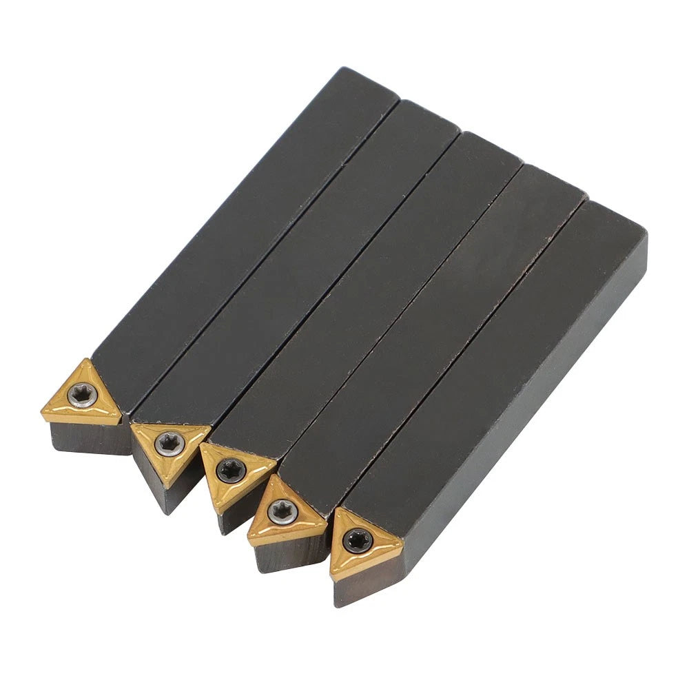 Set of 5 Indexable Turning Tools for Milling