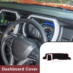 Dashboard Cover Mat for Suzuki Hustler MR52S MR92S (2020–2021) Black Red