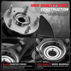 Front Left Loaded Wheel Bearing Knuckle for Honda Accord (2003–2007)