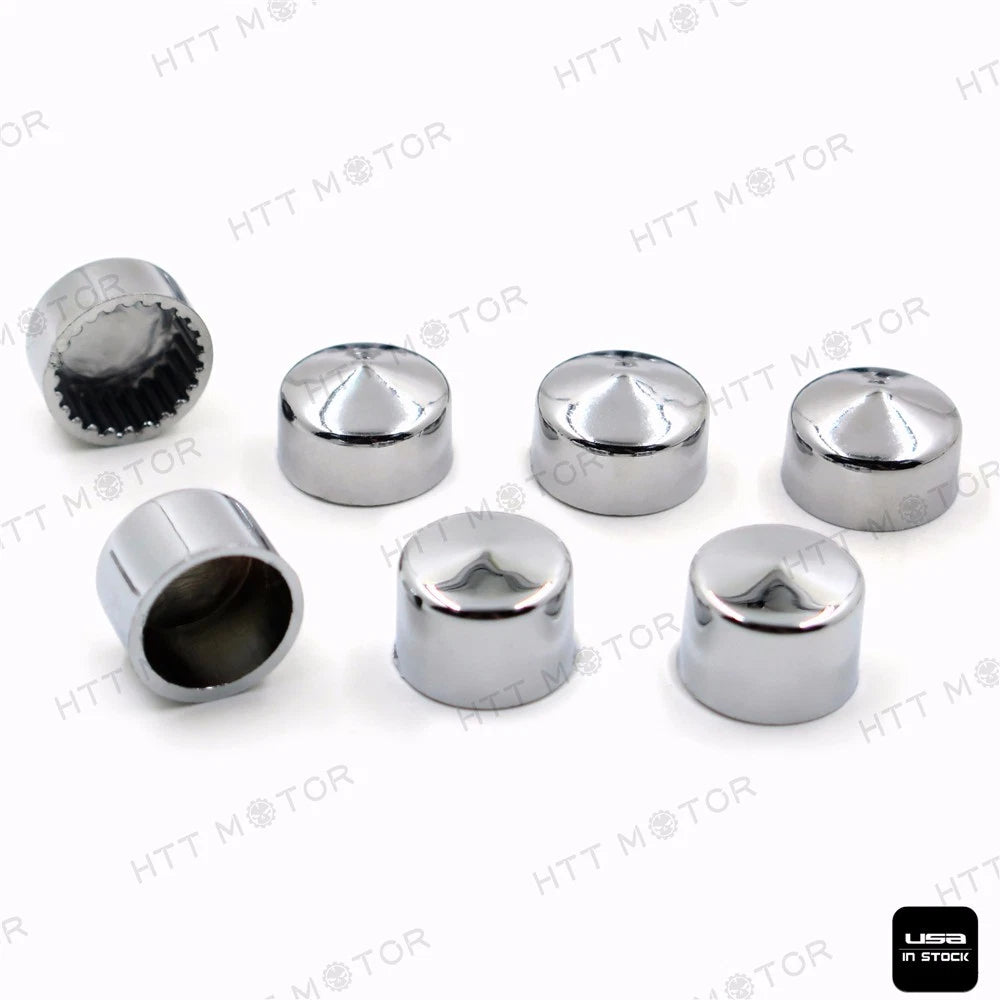 63pcs Chrome Caps Cover Kit for Harley Sportster (2004–2015)