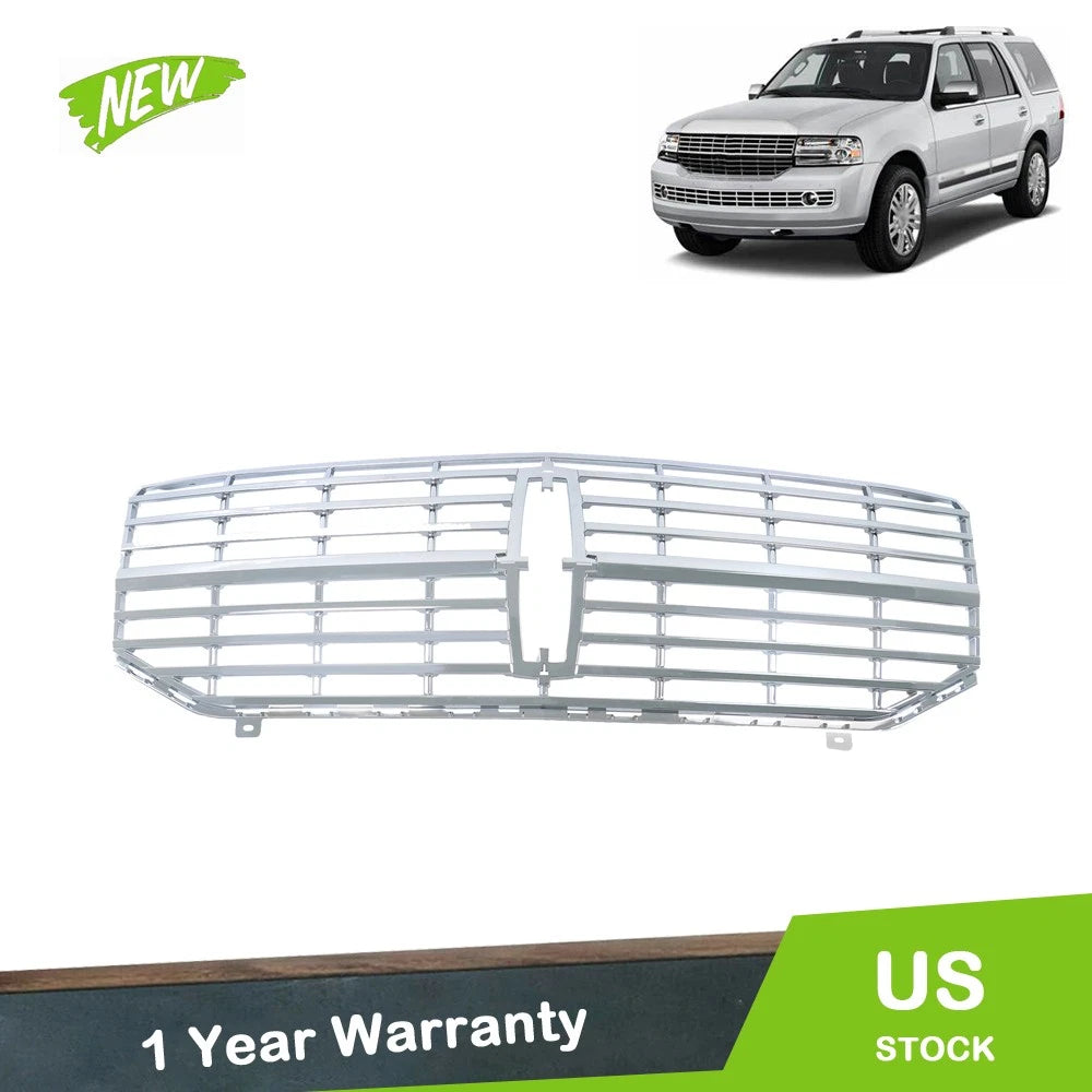 Front Chrome Replacement Grill for Lincoln Navigator (2007–2014) 7L7Z-8200-A